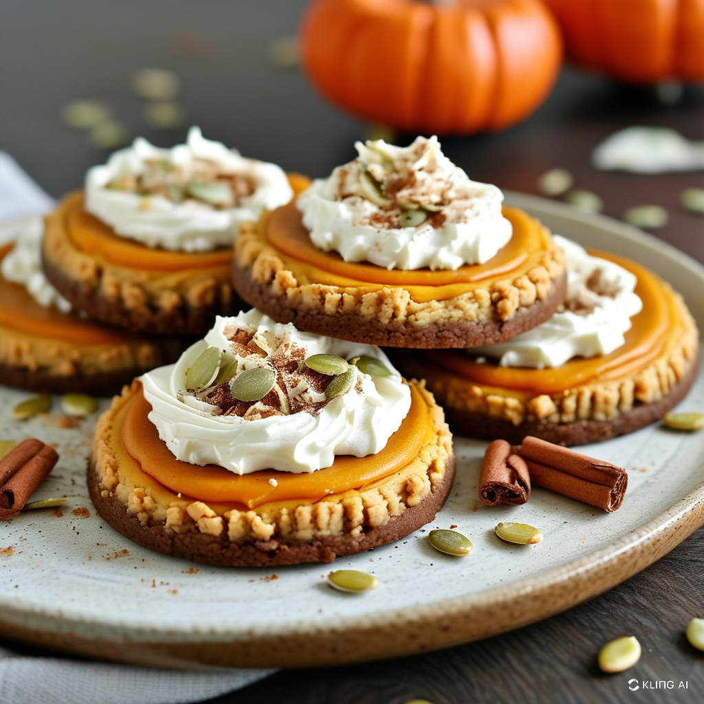 pumpkin cheesecake cookies