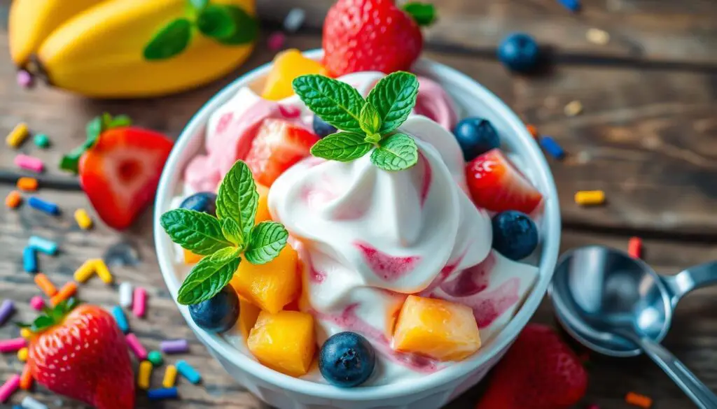 homemade frozen yogurt